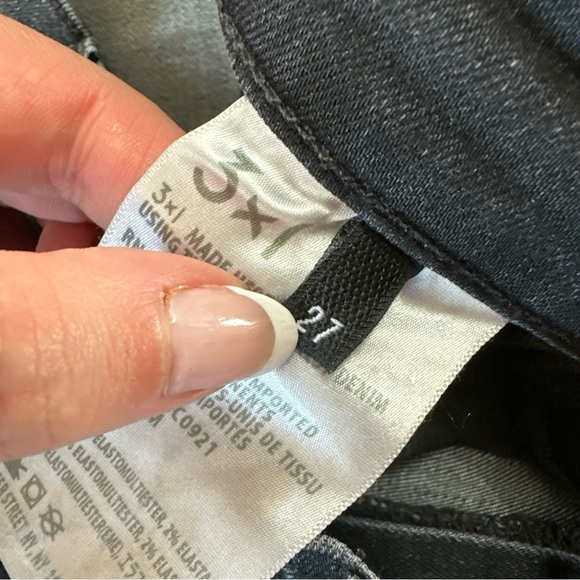 3x1 NYC Shelter Straight Leg Crops Jeans in Prism Size 27 - Picture 8 of 10